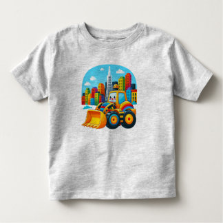 Camiseta Infantil Toddler Buldozer SF