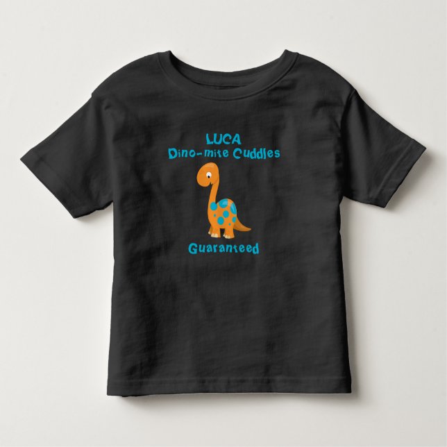 Camiseta Infantil Toddler Dino-mite Cudles T-shirt (Frente)