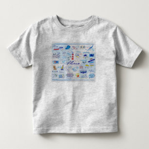 Camiseta Infantil Toddler Fine Jersey T' "O ABC da Cidade da Esperan