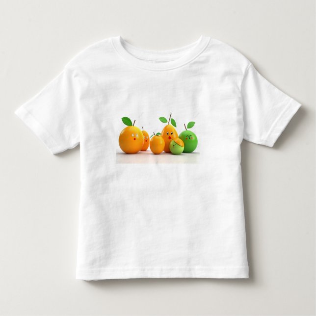 Camiseta Infantil Toddler Fine Jersey T-Shirt (Frente)