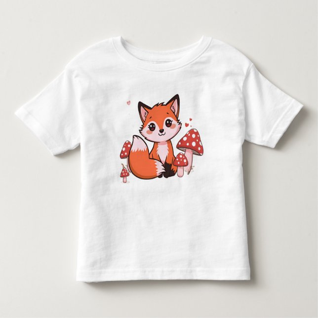 Camiseta Infantil Toddler Fine Jersey T-Shirt (Cute Design) (Frente)