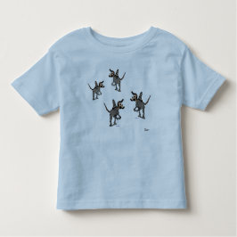 Camiseta Infantil Toddler Fine Jersey T-Shirt King do Dinossaur