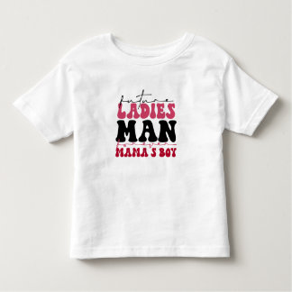 Camiseta Infantil Toddler Future Ladies Man T-shirt