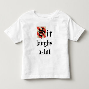 Camiseta Infantil Toddler Jersey T-Shirt "Sir Laughs-a-lot"