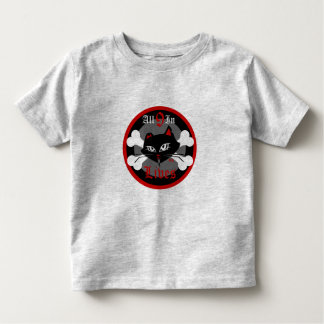 Camiseta Infantil Toddler Mau Gatinho para Meninos 9 Vive