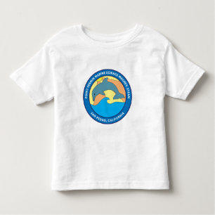Camiseta Infantil Toddler Point Logotipo Elementar Fermin Branco