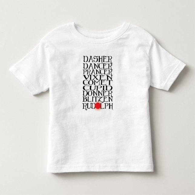 Camiseta Infantil Toddler T-Shirt (Frente)
