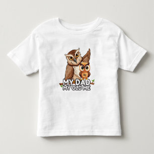 Camiseta Infantil Toddler T-Shirt: Meu Pai Meu Velho (branco)