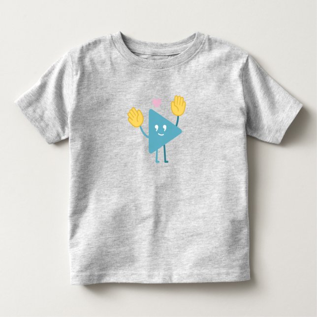 Camiseta Infantil Toddler Tee Heart Selby (Frente)