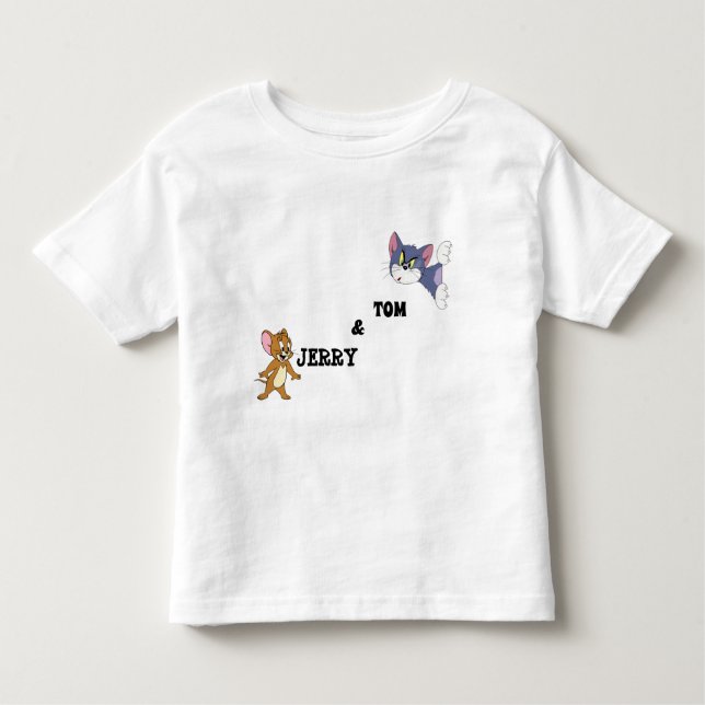 CAMISETA INFANTIL TODDLER TOM E JERRY SHIRT (Frente)