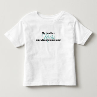 Camiseta Infantil Toddler Tshirt "O meu irmão rola
