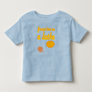 Camiseta Infantil Toddlers' Hanukkah Shirt - "Grumpi loves me..."