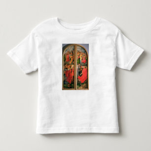Camiseta Infantil Todo o altarpiece do dia de santos