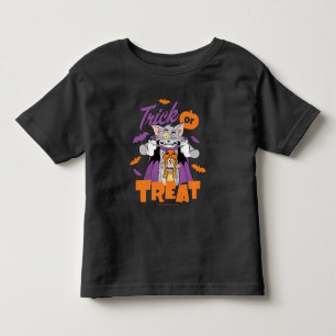 Camiseta Infantil Tom & Jerry Truque ou Tratar
