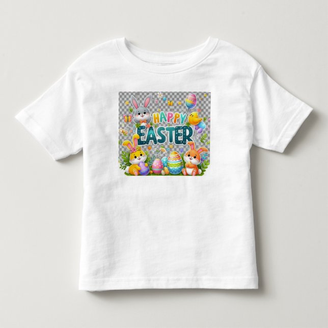 Camiseta Infantil Tome um felz pascoa (Frente)