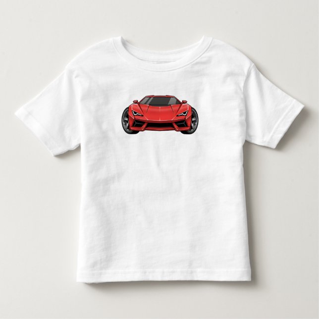 Camiseta Infantil Toon Car Style (Frente)