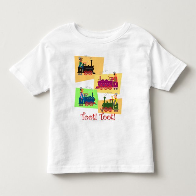 Camiseta Infantil Toot! Toot! (Frente)