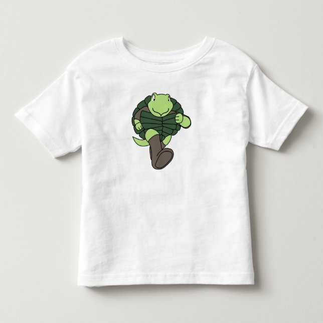 Camiseta Infantil Torin a Tartaruga Correndo (Frente)