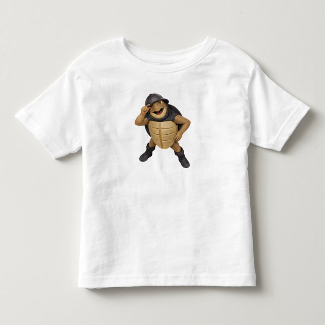 Camiseta Infantil Torin a Tartaruga Medieval (Frente)