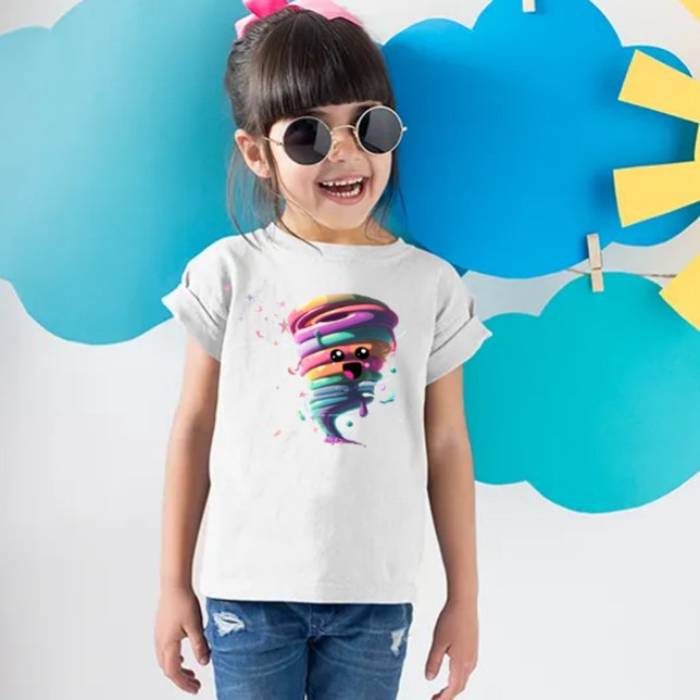 Camiseta Infantil tornado (Criador carregado)