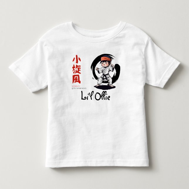 Camiseta Infantil Tornado Minúsculo (Frente)