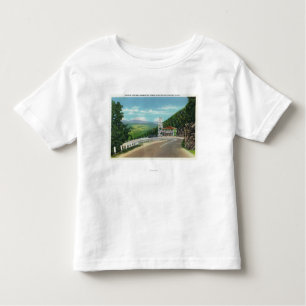 Camiseta Infantil Torre da volta & de observação do gancho de cabelo