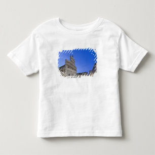 Camiseta Infantil Toscana, Lucca, Piazza San Michele ao Amanhecer