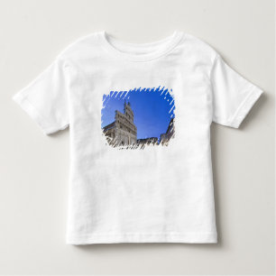 Camiseta Infantil Toscana, Lucca, Piazza San Michele no Dawn