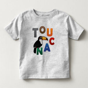 Camiseta Infantil Toucan colorido
