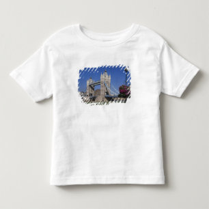 Camiseta Infantil Tower Bridge, Rio Tâmisa, Londres, Inglaterra