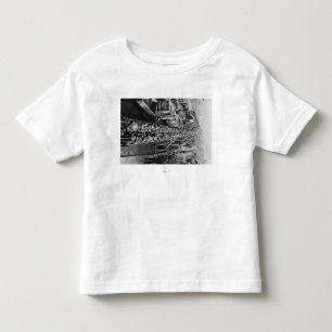 Camiseta Infantil Trabalhadores de mina da possibilidade que