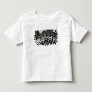 Camiseta Infantil Tráfego na frente do teatro da ópera de Paris