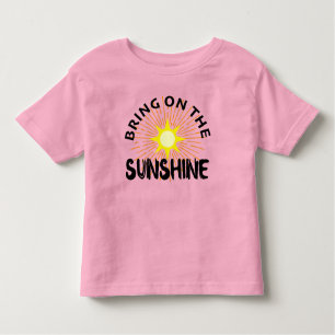 Camiseta Infantil Traga O Design Sunshine - Toddler Fine Jersey