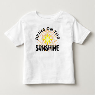 Camiseta Infantil Traga O Design Sunshine - Toddler Fine Jersey