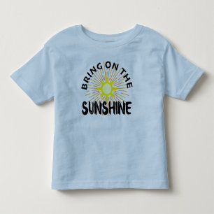 Camiseta Infantil Traga O Design Sunshine - Toddler Fine Jersey