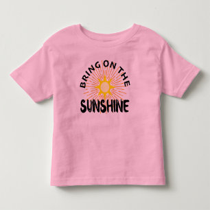 Camiseta Infantil Traga O Design Sunshine - Toddler Fine Jersey
