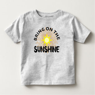Camiseta Infantil Traga O Design Sunshine - Toddler Fine Jersey