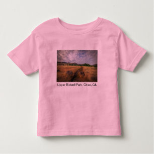 Camiseta Infantil Trailhead, Upper Bidwell Park, Chico, Ca
