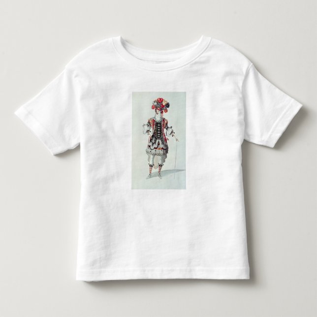Camiseta Infantil Traje do balé (Frente)
