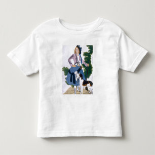 Camiseta Infantil Traje o design para o Huntress, 1922 (lith da cor