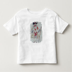 Camiseta Infantil Traje o design para o príncipe encantamento na