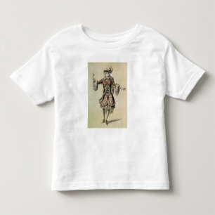 Camiseta Infantil Traje o design para um dançarino masculino, c.168