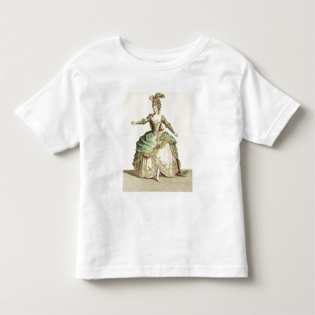 Camiseta Infantil Traje para Venus em diversas óperas, gravado por t (Frente)