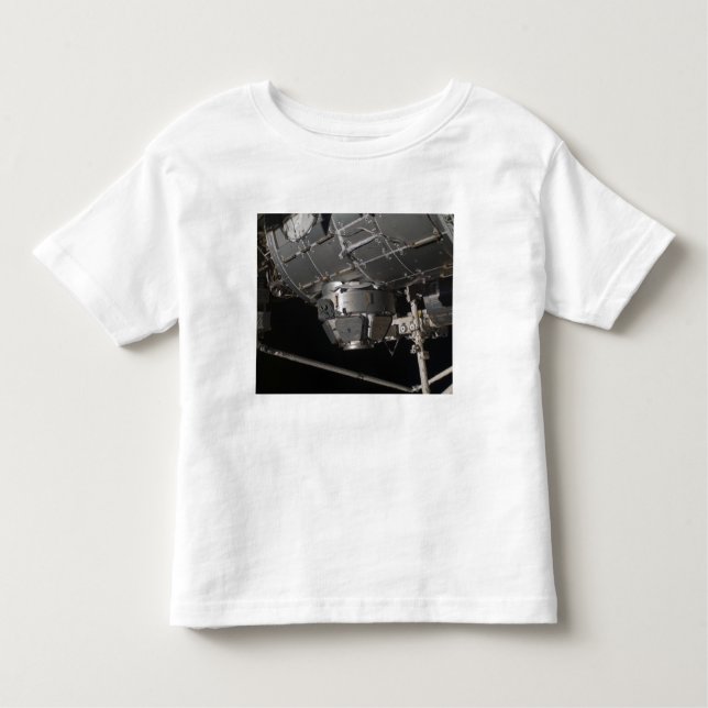 Camiseta Infantil Tranquilidade da Estação Espacial Internacional (Frente)