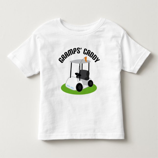 Camiseta Infantil Transportador de Gramps (golfe) (Frente)