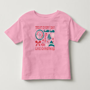 Camiseta Infantil Trate Todo Dia Como Natal