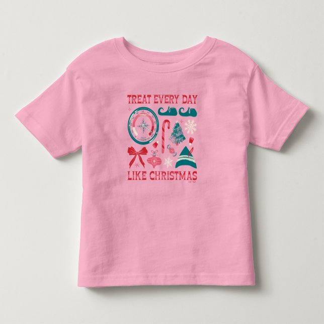Camiseta Infantil Trate Todo Dia Como Natal (Frente)