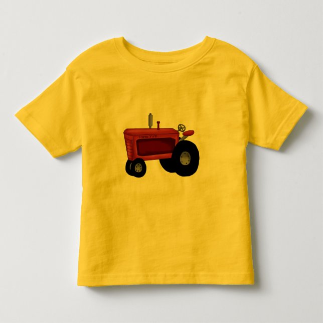 Camiseta Infantil Trator de fazenda (Frente)