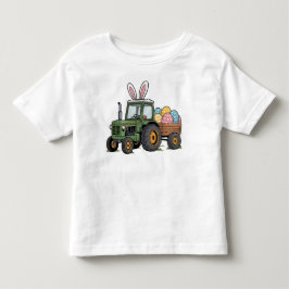 Camiseta Infantil Trator de Páscoa
