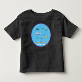 Camiseta Infantil Treasure Hunt Design Toddler T-shirt